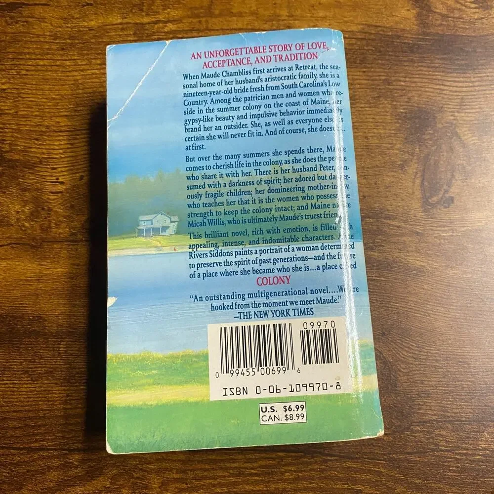 Colony by Anne Rivers Siddons (1993, Mass Market)